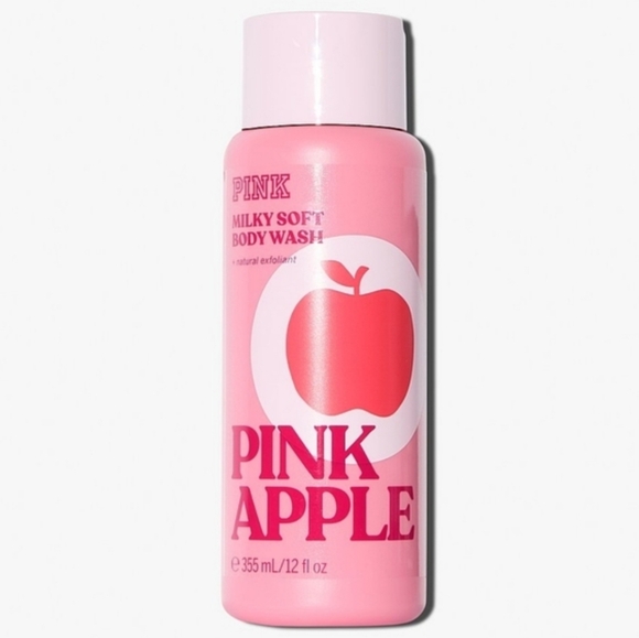 PINK Victoria's Secret Other - PINK Victoria's Secret Pink Apple Milky Soft Body Wash 12oz NEW